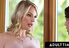 แม่เลี้ยงม่าย Rachael Cavalli โชว์ของให้ลูกเลี้ยงวัยรุ่นไร้เดียงสาเพื่อยั่ว