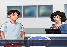 서머 타임 사가 언센 파트 9 데이트 게임 애니 헨타이 요소