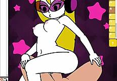 卡通金发美女Mc Adore狂野肛交内射行动！