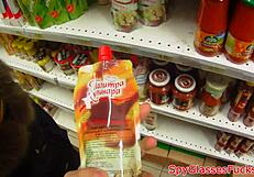 Rossa europea rimorchiata e scopata su spycam furtiva