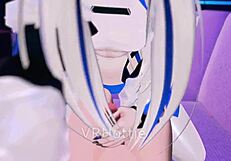 POV 네오 젖은 펠라 후 공공 랩 댄스 섹스