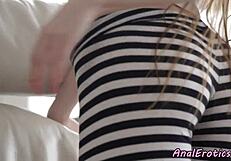 เฮ้ยดูสาวจิ๋ว18+โดนตีตูดหลังยั่วแฟนแรงๆ