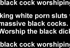 Můj sen je vždycky dostat pořádnou nakládačku od černochů v divoký trojce