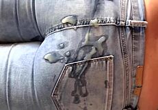 ابن زوجي يقذف في مؤخرتي مع الجينز