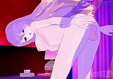 Usada Pekora y Moona Hoshinova en Escena de Sexo Hentai Salvaje! 🔥