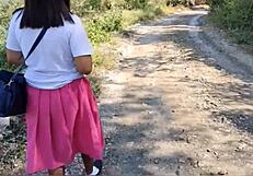 Pinay študentka ne plačana po divjem seksu v spalnici