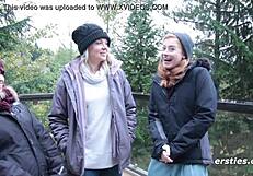 Wah, 3 Lesbian Amatir Panasin Pesta dengan Liar!