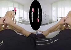 Német transz nő nagy cicikkel csábít VR-ban?