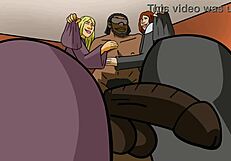 अरब और पॉग मिल्फ बीबीसी के लिए रोलप्ले करती हैं