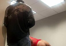 Уау, виж тези латина и ебони красавици в груба тройка!