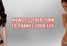 Elena Koshka y Sierra Nicole en escena íntima lamiendo coño