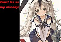 Йо, зацени Amatsukaze Shimakaze в аниме с двойным JOI для горячих инструкций