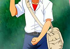 GoGo-Tänzerin zeigt wilde Moves im japanischen Hentai-Stil