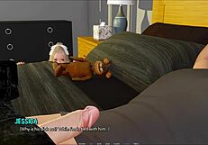 Yo, tengok awek melengkung dalam kartun 3D ni baju koyak teruk!