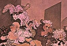 Vintage erotiska teckningar visar sensuell tecknad konst från retro anime hentai samling.