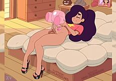 Hentai合集3 - 大屁股口交和女上位