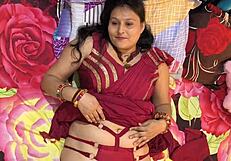 oh man, zabardast chudai in red saree, non-stop, soo hottt!