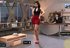 Modna poslovna epizoda 3 del 8 razkriva divji bondage