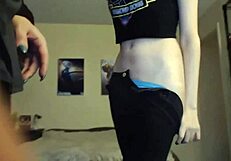 Two beautiful transsexuals in hot sexual action