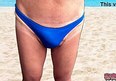 Geniet je van geheime school badpak handjob plezier?