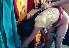 Emotionel mit hjerte racede under smertefuld indisk kone anal derhjemme