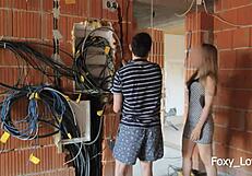 cheated on husband with worker, got drilled rough