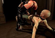 Citor3 Femdomination 2 VR oyunu finali, cowgirl anal futa aksiyonuyla