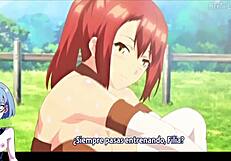 איסקאי הרמון מונוגטארי הentai 3D עם ציצים גדולים