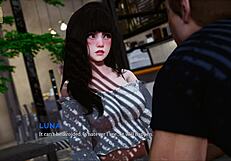 חקירת Eternum 212 במשחק סגנון אנימה עם תלבושות ענקיות