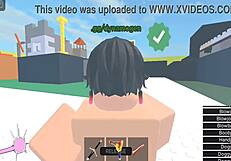 Horror holka se nechá tvrdě vyjebat v Roblox Condo Mystery