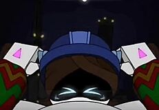 Murder Drones компилация с аниме цици секс анал чукане