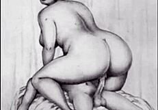 Disegni Erotici Vintage da Fumetti Antichi