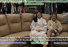 Поверишь ли, врач Тампа и медсестра Стейси Шепард унижают Джазмин Роуз на гинекологическом осмотре?