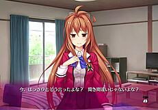 Devojke u donjem vešu u bukkake hentai blowbang igri