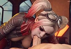 この3Dフェラアニメが大好き、最高！