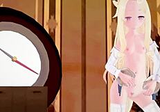 Blue Archive Seia se pone salvaje en acción hentai 3D