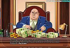 娜美在这款狂野动漫游戏中为钱开干？