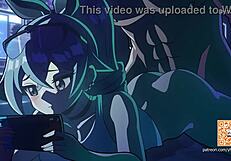 อนิเมชั่น2Dโชว์ขย่มคาวเกิร์ลสุดดุเดือด