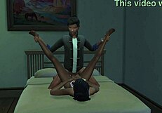 Monalisa w różowym staniku uwiedziona jeździ na kowbojce i bierze anal