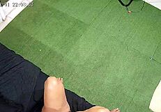 Two real amateur wife and husband continue to indulge in their naughty sideways fantasies
