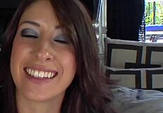 Small tits and small nipples are the focus of this brutal anal r*pe scene in this video