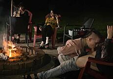 This feature shows real outdoor BDSM with a submissive Lydia black and Charlotte Sartre