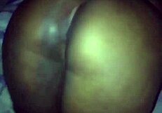 More BBW with a large behind, cum on her ass