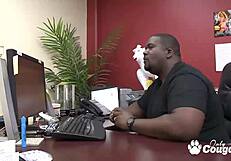 Busty Victoria lawson deep throat blowjob and fisting fellatio