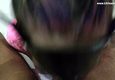 Barefoot and ens unanimous amateur stepsister fucks and swallows my cock although it is a third in a 4k video