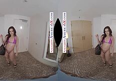 3D sex with a huge natural titted vixen in Las Vegas