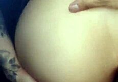 Home video favourite Amateur girl, The big ass drilled and creampied