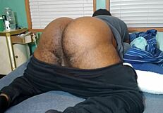 Black also known as big cock enters tender gay anus