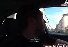 Watch a movie with a skinny blonde German pornstar with small tits and fuck her online