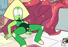 Steven univers curb your enthusiasm peridot with play in hd solo masturbation video